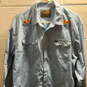 Howler bros snap long sleeve